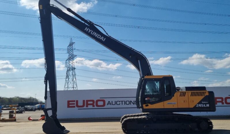 Unused Hyundai R245LR 20 Ton+ Excavators For Auction: Leeds, UK – 11th, 12th, 13th & 14th June 2025 full