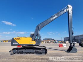 Unused Hyundai R245LR 20 Ton+ Excavators For Auction: Leeds, UK – 11th, 12th, 13th & 14th June 2025 full