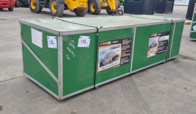 Unused Hardlife 40′ x 40′ x 14.7′ Single Trussed Container Shelter Modular Buildings For Auction: Leeds, UK – 11th, 12th, 13th & 14th June 2025 full