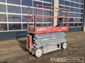 SkyJack SJ3226 Manlifts For Auction: Leeds, UK – 11th, 12th, 13th & 14th June 2025