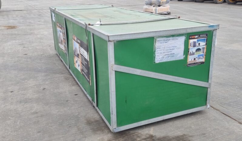 Unused Hardlife 40′ x 40′ x 14.7′ Single Trussed Container Shelter Modular Buildings For Auction: Leeds, UK – 11th, 12th, 13th & 14th June 2025 full