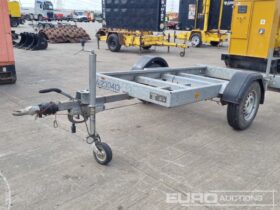 2016 Knott avonride 1.8 Ton Twin Axle Trailer to suit Bowser/Generator Plant Trailers For Auction: Leeds, UK – 11th, 12th, 13th & 14th June 2025