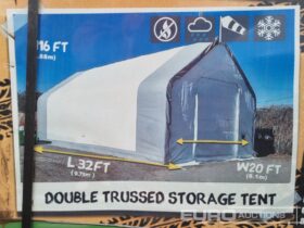 Unused Hardlife 32′ x 20′ x 16′ Double Trussed Storage Tent Modular Buildings For Auction: Leeds, UK – 11th, 12th, 13th & 14th June 2025 full