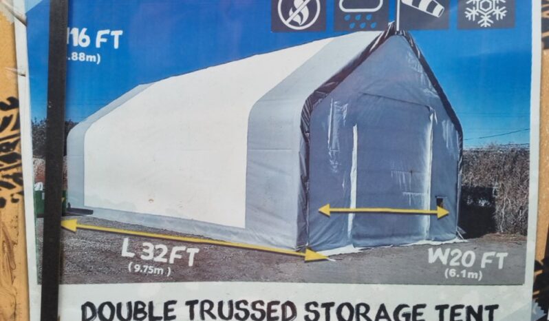 Unused Hardlife 32′ x 20′ x 16′ Double Trussed Storage Tent Modular Buildings For Auction: Leeds, UK – 11th, 12th, 13th & 14th June 2025 full