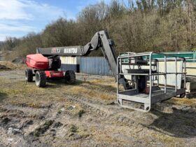 Fire Damaged 2016 Manitou 208TJ Boom Lift For Auction on 2025-05-09