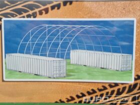 Unused Hardlife 40′ x 40′ x 14.7′ Single Trussed Container Shelter Modular Buildings For Auction: Leeds, UK – 11th, 12th, 13th & 14th June 2025 full