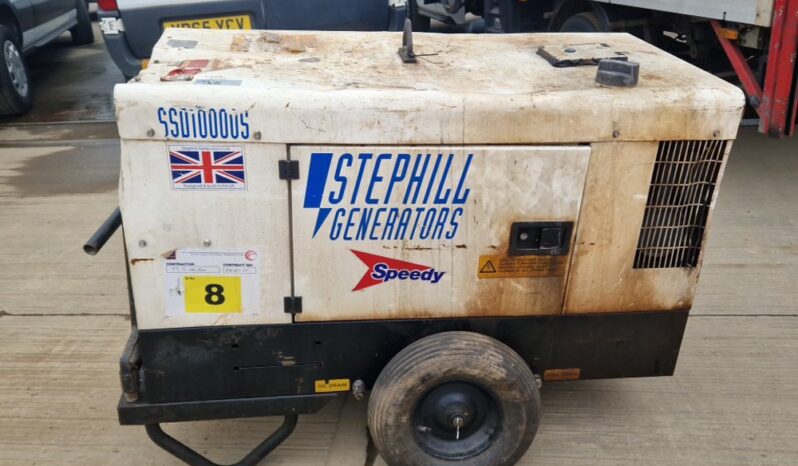 Stephill SSD10000S Generators For Auction: Leeds, UK – 11th, 12th, 13th & 14th June 2025 full