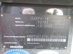 2020 Komatsu D65PX-18 Dozers For Auction: Leeds, UK – 11th, 12th, 13th & 14th June 2025 full