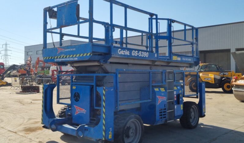 Genie GS5390 Manlifts For Auction: Leeds, UK – 11th, 12th, 13th & 14th June 2025