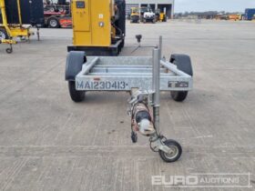 2016 Knott avonride 1.8 Ton Twin Axle Trailer to suit Bowser/Generator Plant Trailers For Auction: Leeds, UK – 11th, 12th, 13th & 14th June 2025 full