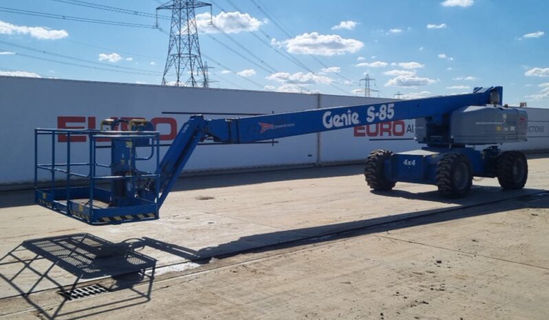Genie S-85 Manlifts For Auction: Leeds, UK – 11th, 12th, 13th & 14th June 2025