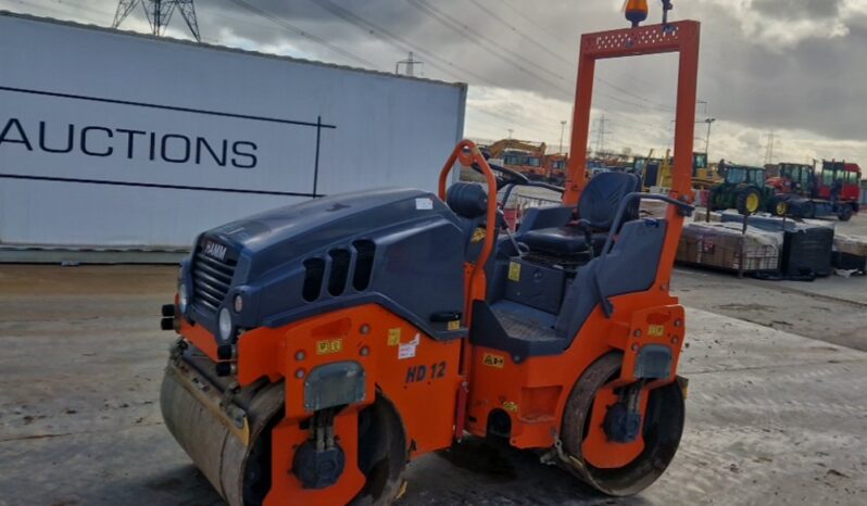 2020 Hamm HD12VV Rollers For Auction: Leeds, UK – 11th, 12th, 13th & 14th June 2025