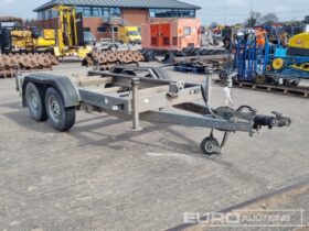 2014 Knott avonride 3.5 Ton Twin Axle Trailer to suit Bowser/Generator Plant Trailers For Auction: Leeds, UK – 11th, 12th, 13th & 14th June 2025 full