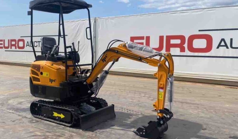 Unused 2024 JPC HT13 Micro Excavators For Auction: Dromore, NI – 16th & 17th May 2025 For Auction on 2025-05-17 full