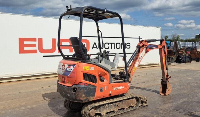 2018 Kubota KX018-4 Mini Excavators For Auction: Dromore, NI – 16th & 17th May 2025 For Auction on 2025-05-17 full