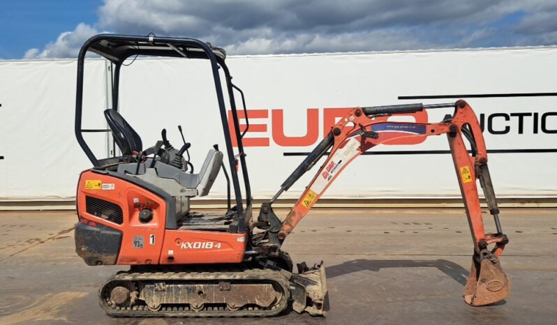 2018 Kubota KX018-4 Mini Excavators For Auction: Dromore, NI – 16th & 17th May 2025 For Auction on 2025-05-17 full
