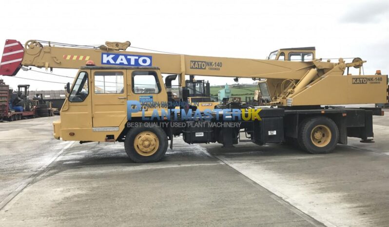 1985 Kato NK 140 15 ton 4×2 Truck crane full