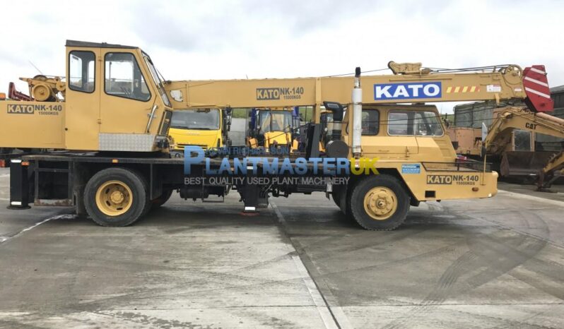 1985 Kato NK 140 15 ton 4×2 Truck crane full