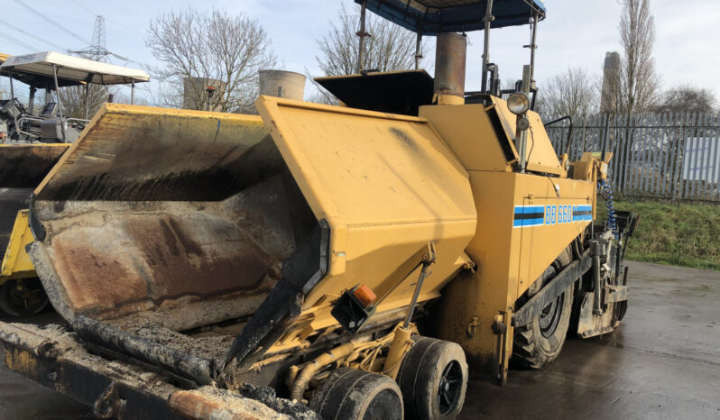Bitelli BB660 asphalt tarmac paver full