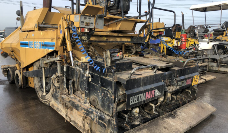 Bitelli BB660 asphalt tarmac paver full