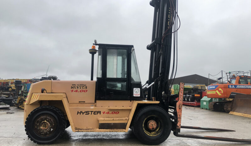 Hyster H14.00XL diesel forklift full
