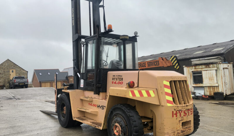 Hyster H14.00XL diesel forklift full