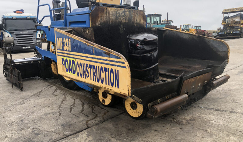 Marini 331 Asphalt Tarmac paver full