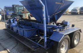 Bistows self propelled chipper spreader 14 ft full