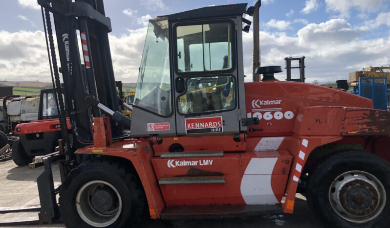 Kalmar DC 10-600 10.6 Ton Diesel Forklift | Volvo Engine | Hyd Fork Positioners full