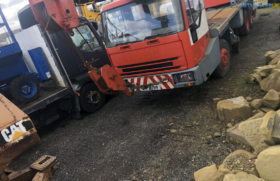 Used Cosmos / Iveco 725 25 Ton Truck Crane | Fully Overhauled Cummins Engine full