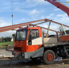 Used Cosmos / Iveco 725 25 Ton Truck Crane | Fully Overhauled Cummins Engine full