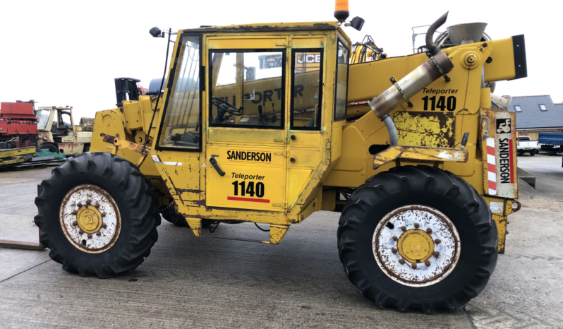 Sanderson T1140 4 ton Telehandler full