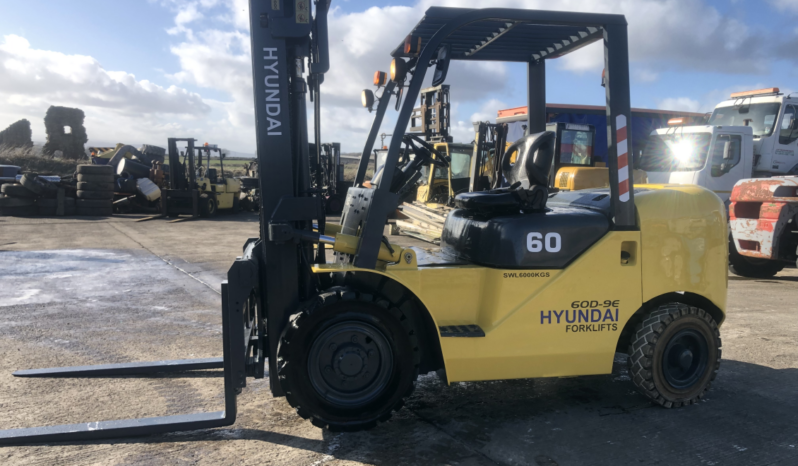 Hyundai 60D-9E Diesel 6 ton container spec forklift full