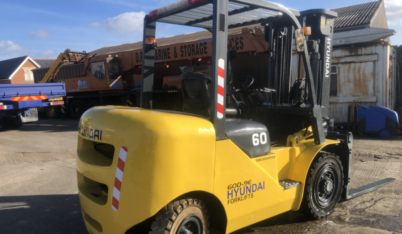 Hyundai 60D-9E Diesel 6 ton container spec forklift full
