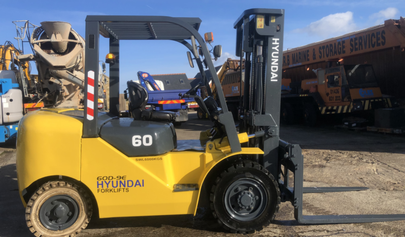 Hyundai 60D-9E Diesel 6 ton container spec forklift full