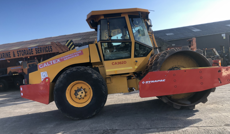 Dynapac CA362PD single drum pad foot roller full