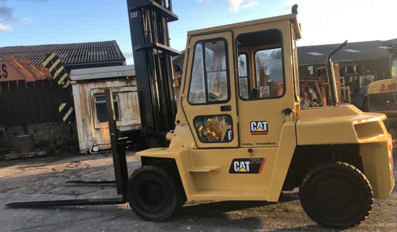 CAT Mitsubishi DP 70 diesel 7 ton forklift full