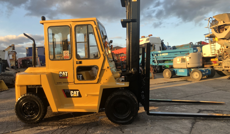 CAT Mitsubishi DP 70 diesel 7 ton forklift full