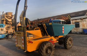 Thwaites 3 ton swivel skip dumper full