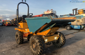 Thwaites 3 ton swivel skip dumper full