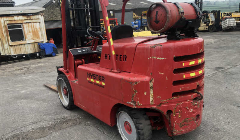 Hyster H150 Space Daver Compact 7.5 ton forklift full
