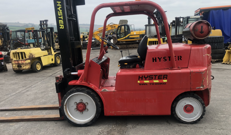 Hyster H150 Space Daver Compact 7.5 ton forklift full