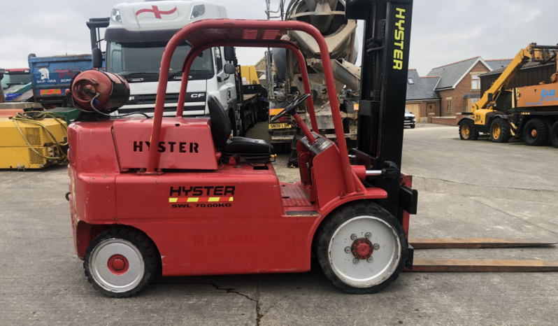 Hyster H150 Space Daver Compact 7.5 ton forklift full