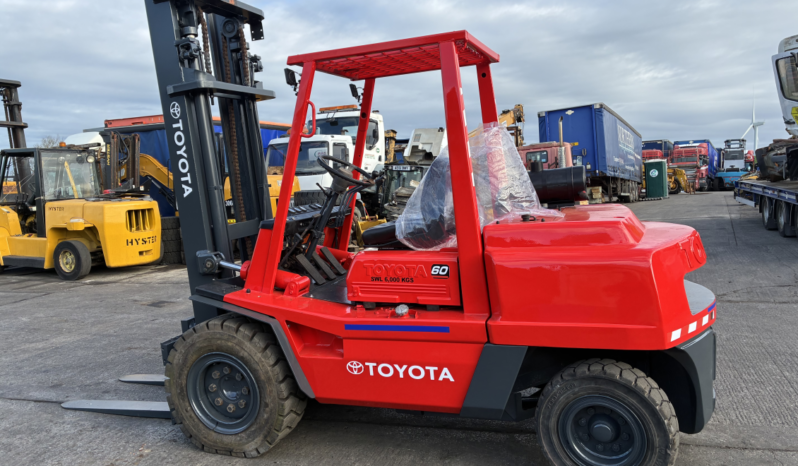 Toyota FD 60 (6 ton) diesel forklift full