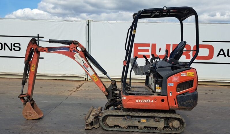2018 Kubota KX018-4 Mini Excavators For Auction: Dromore, NI – 16th & 17th May 2025 For Auction on 2025-05-17 full