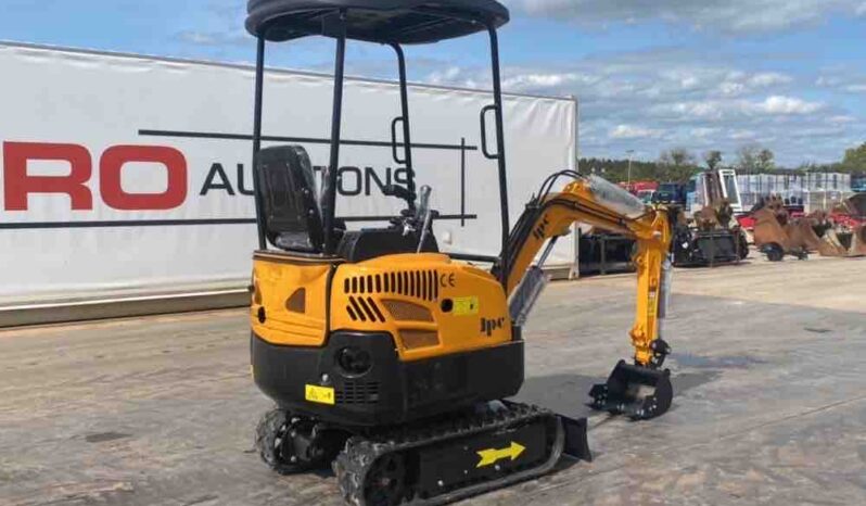 Unused 2024 JPC HT13 Micro Excavators For Auction: Dromore, NI – 16th & 17th May 2025 For Auction on 2025-05-17 full