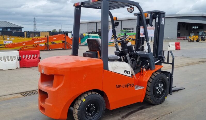 Unused 2025 Machpro MP-L30PRO Forklifts For Auction: Leeds, UK – 11th, 12th, 13th & 14th June 2025 full