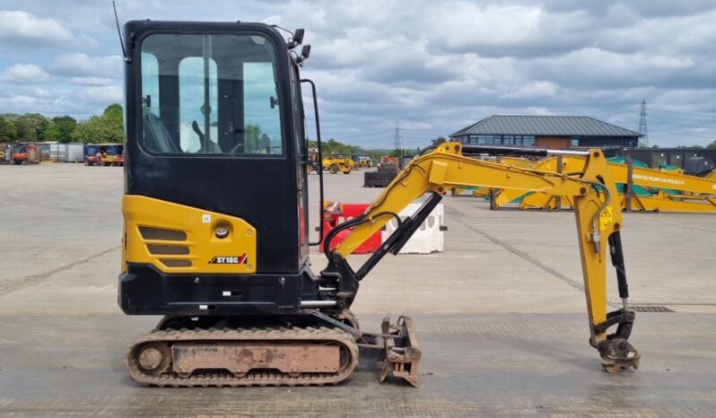 2021 Sany SY18C Mini Excavators For Auction: Leeds, UK – 11th, 12th, 13th & 14th June 2025 full