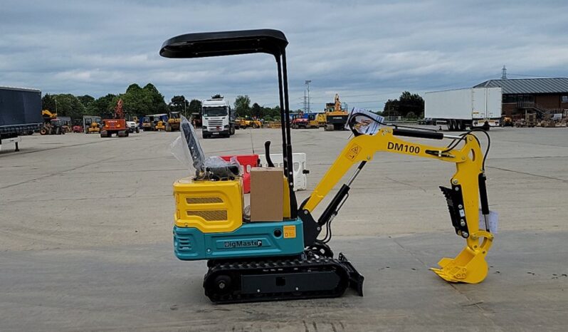 Unused 2025 DigMaster DM100 Micro Excavators For Auction: Leeds, UK – 11th, 12th, 13th & 14th June 2025 full