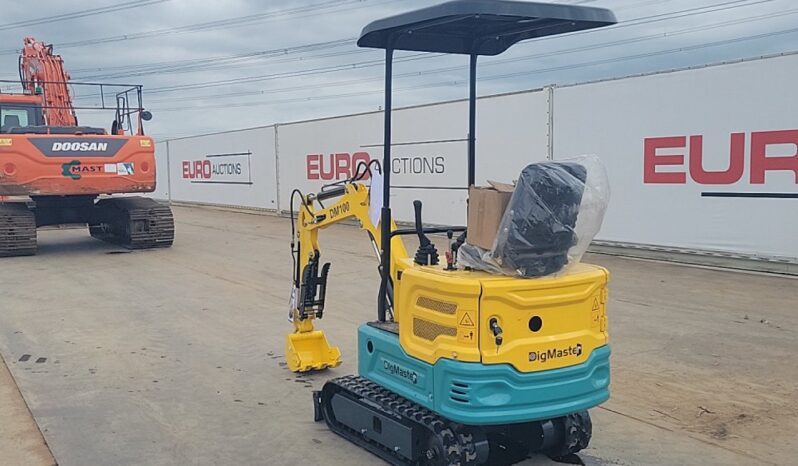 Unused 2025 DigMaster DM100 Micro Excavators For Auction: Leeds, UK – 11th, 12th, 13th & 14th June 2025 full